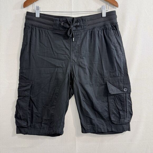 Southpole Shorts Cargo Mens Size Large Black - Picture 1 of 7